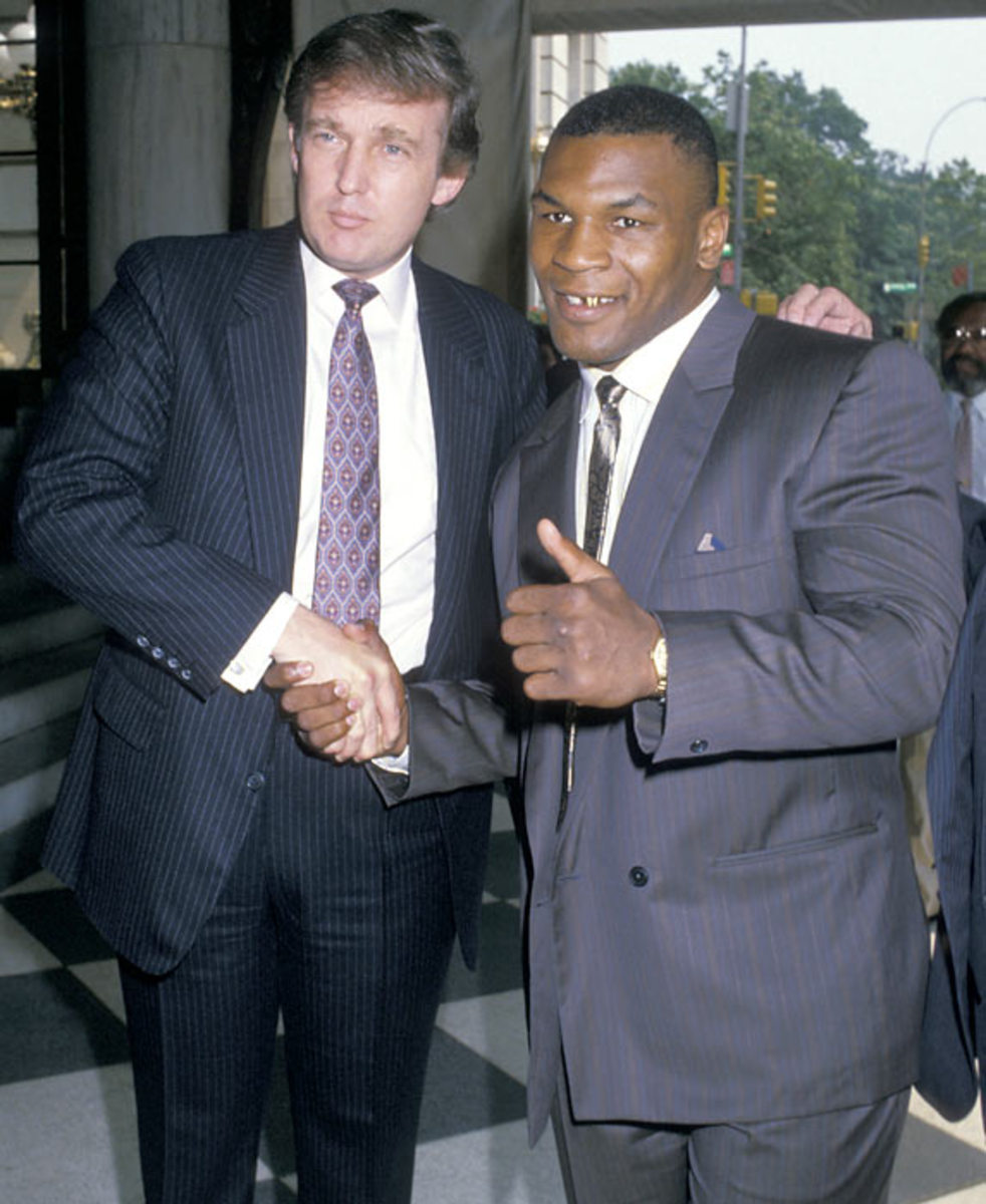 Mike Tyson and Donald Trump