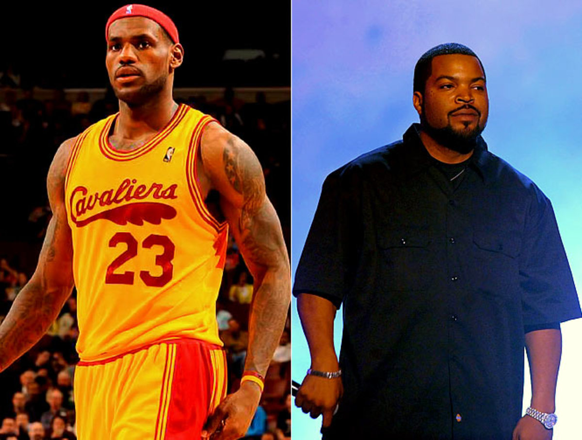 LeBron James and Ice Cube