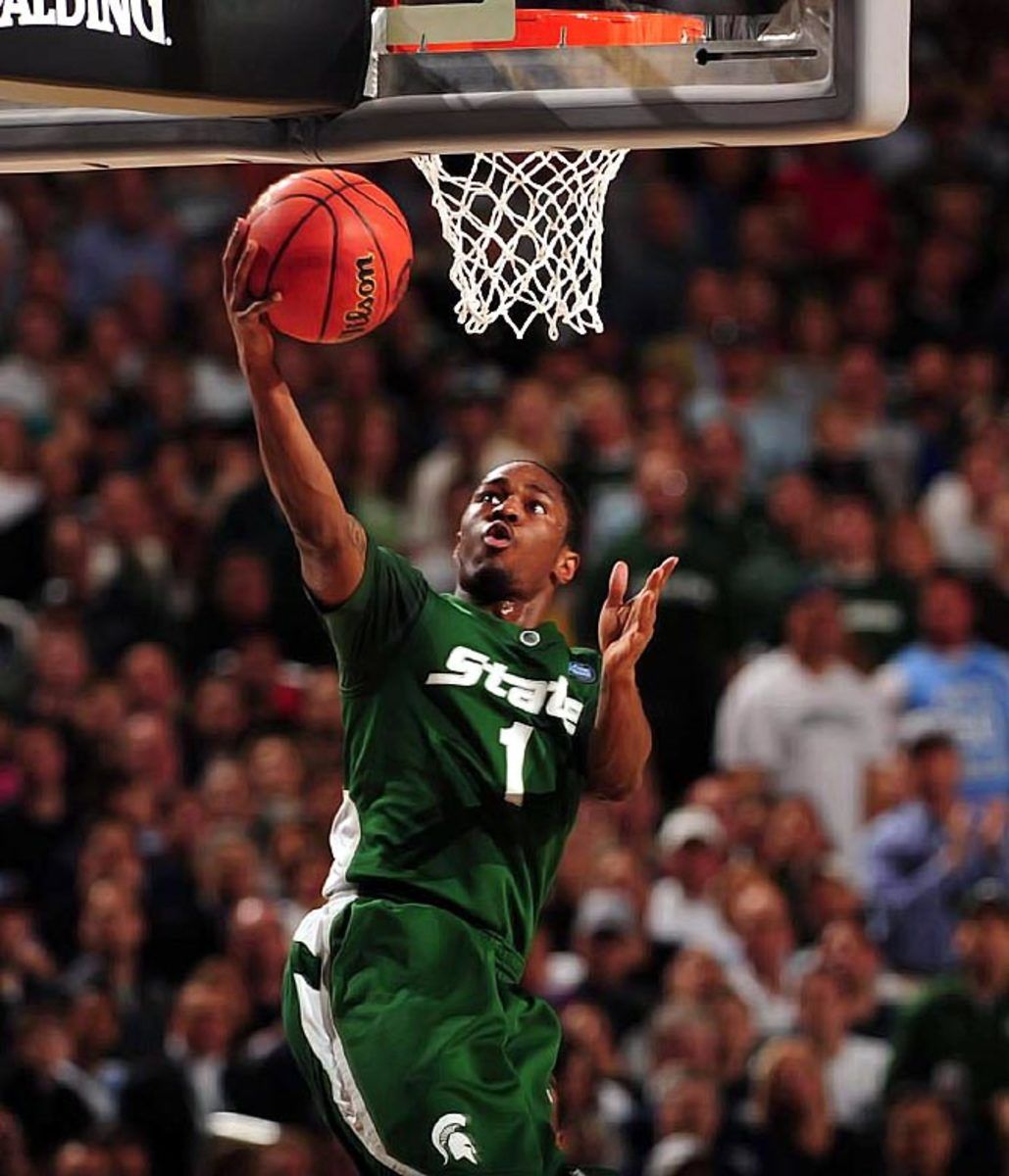Kalin Lucas, G, MSU