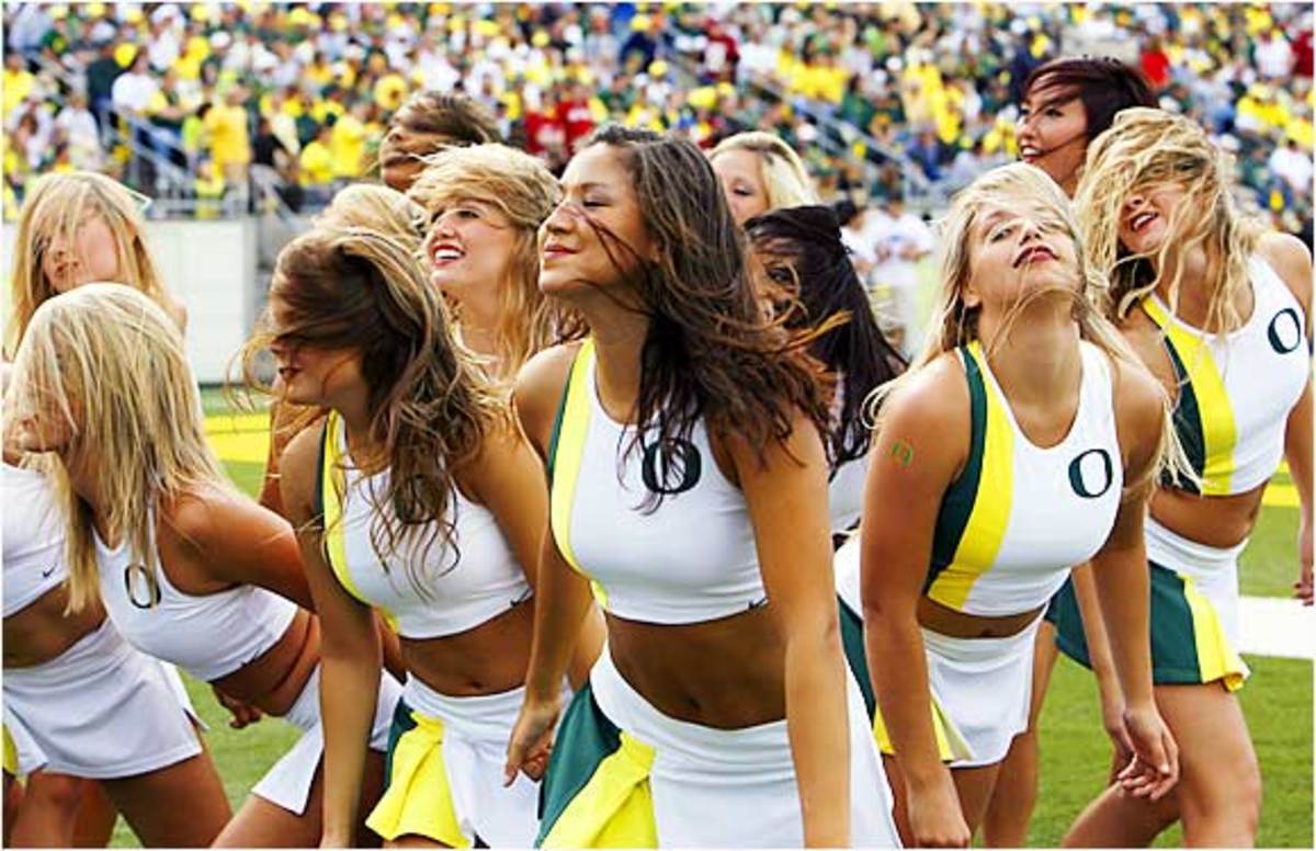 College Cheerleaders Sports Illustrated