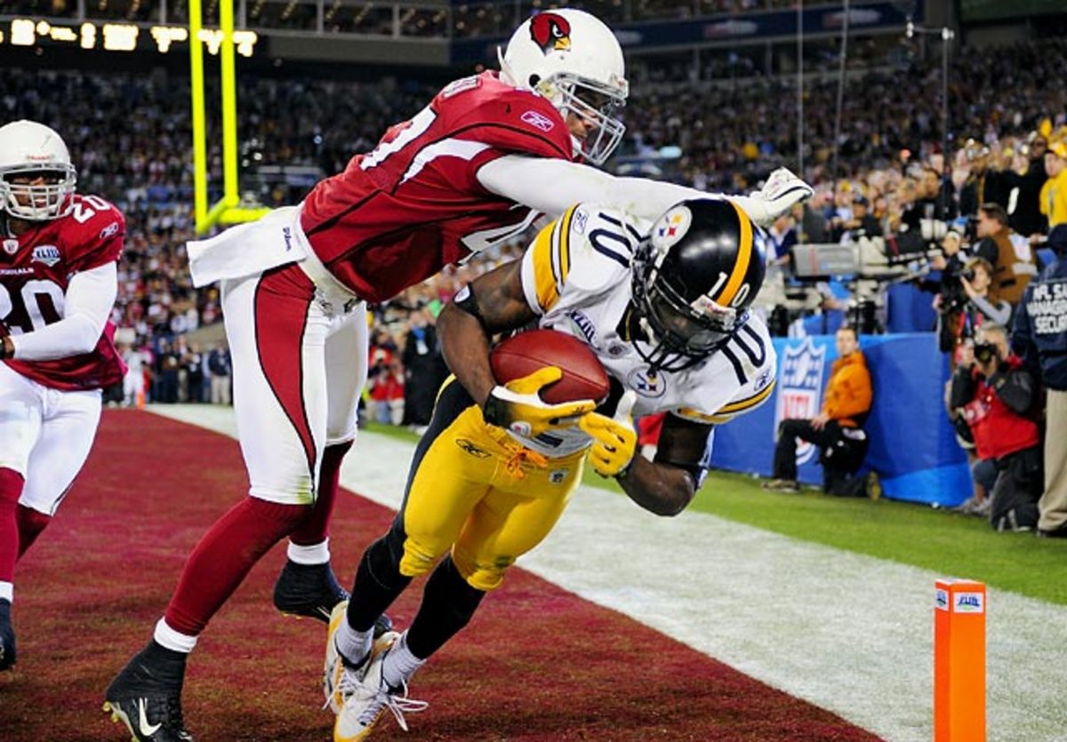 Santonio Holmes' tip-toe catch 