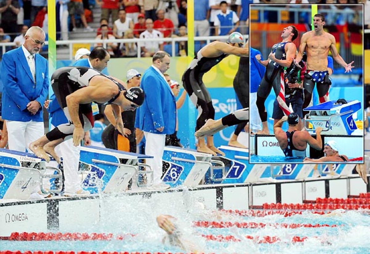 Jason Lezak keeps Phelps' record hopes alive