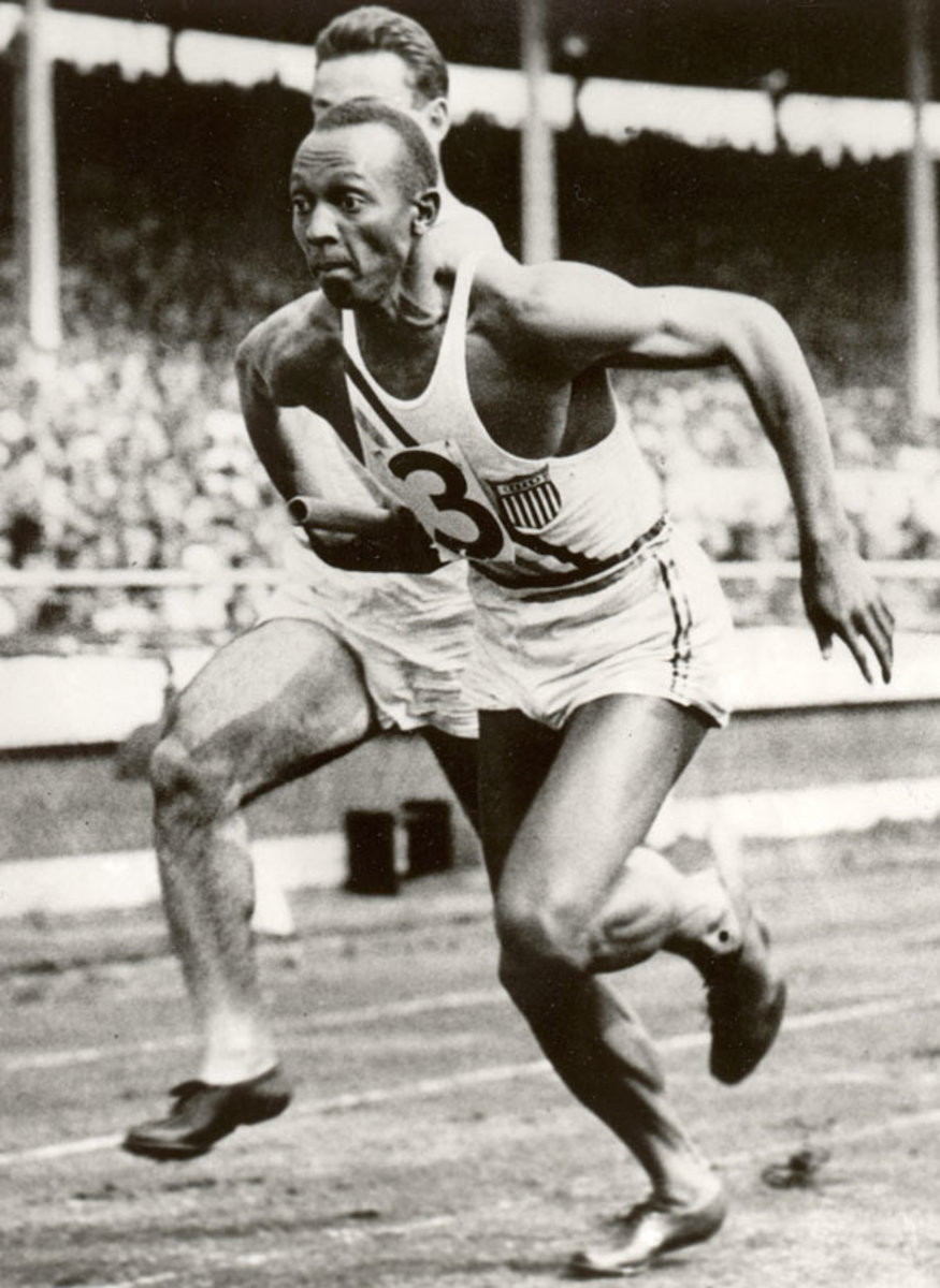 Jesse Owens' four golds medals