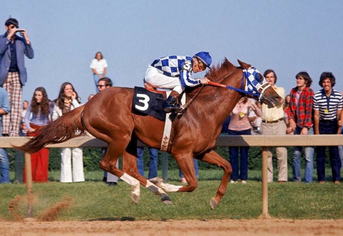 Secretariat wins Triple Crown