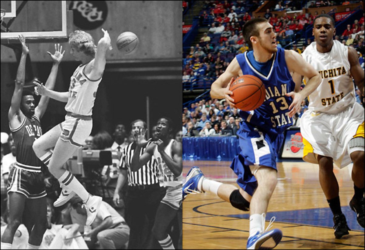 Larry Bird and Jake Odum