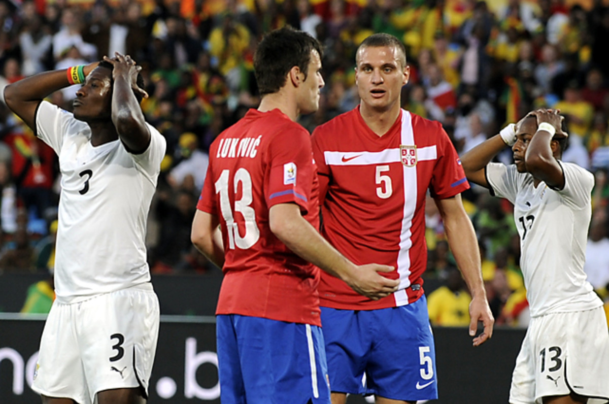 Ghana 1, Serbia 0