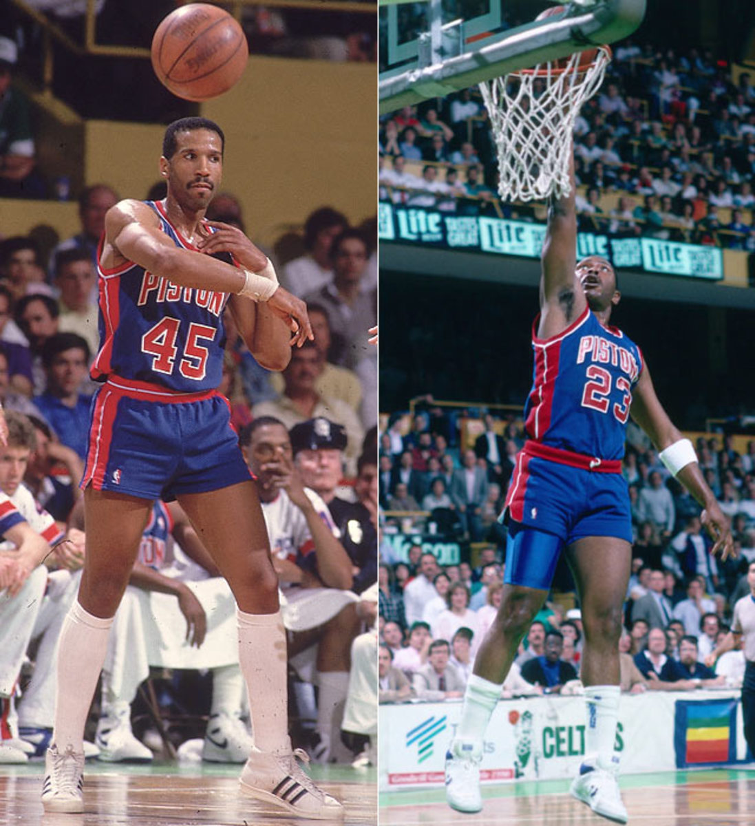 Adrian Dantley and Mark Aguirre
