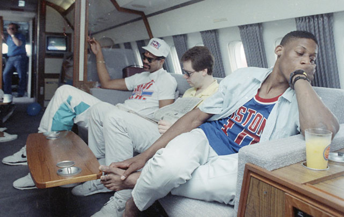 Dennis Rodman and James Edwards