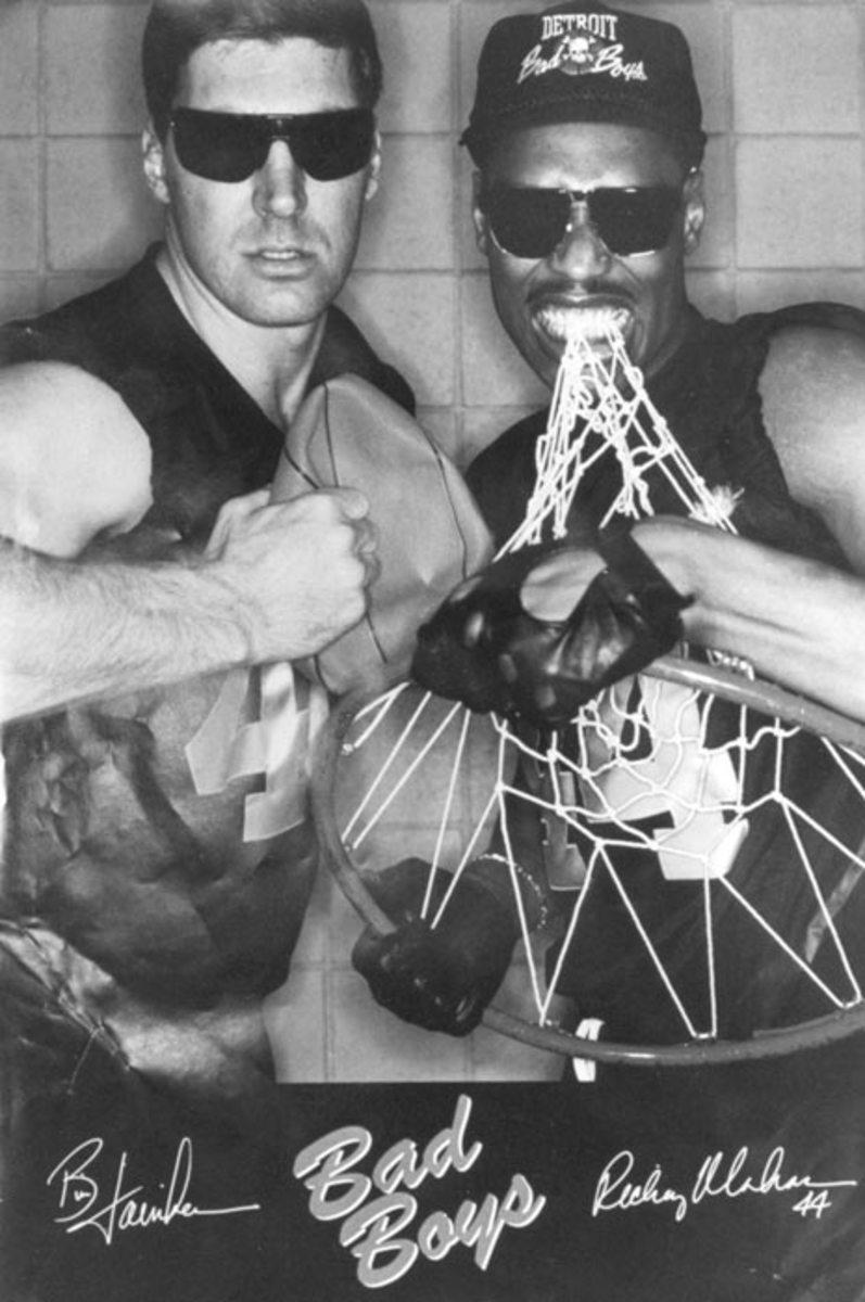 Bill Laimbeer and Rick Mahorn