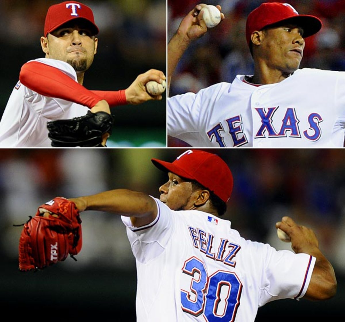 Rangers use bullpen liberally in rain-soaked win