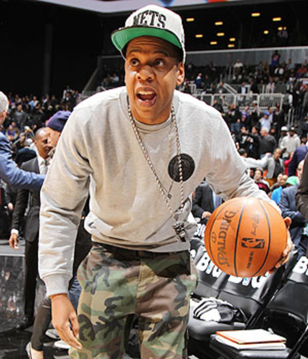 Court Vision JayZ gloats after Nets top Knicks Sports Illustrated
