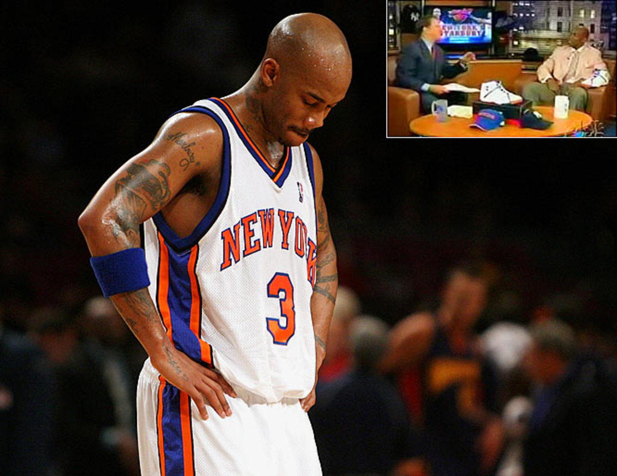 Stephon Marbury signed 8x10 photo PSA/DNA New York Knicks