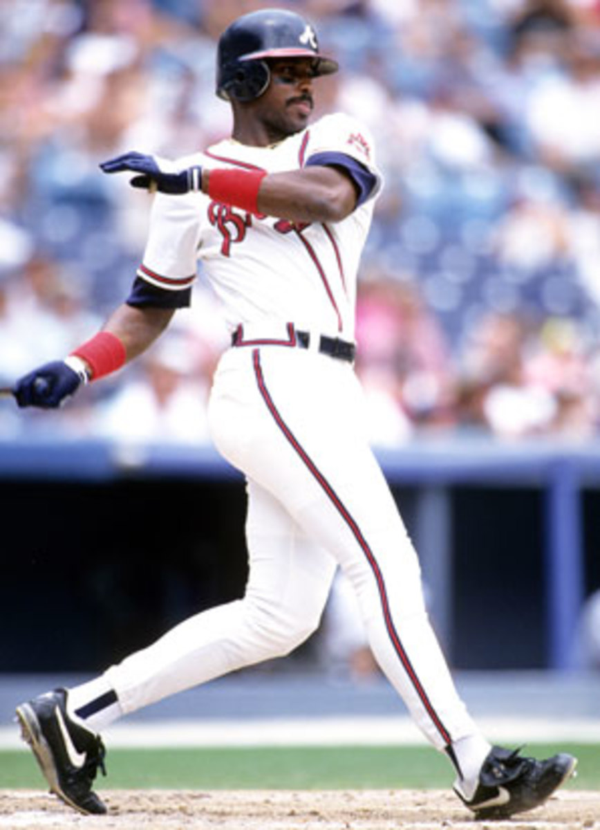 Fred McGriff Atlanta Braves Hall of Fame Class of 2023 12 x 30 Image Pennant