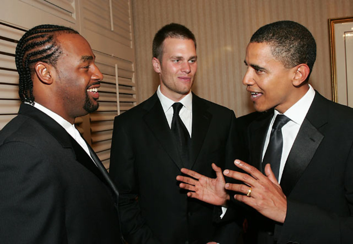 Donovan McNabb, Tom Brady and Barack Obama