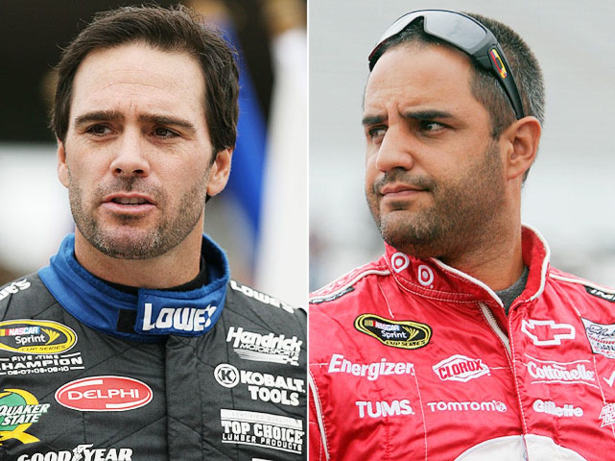 Jimmie Johnson vs. Juan Pablo Montoya 