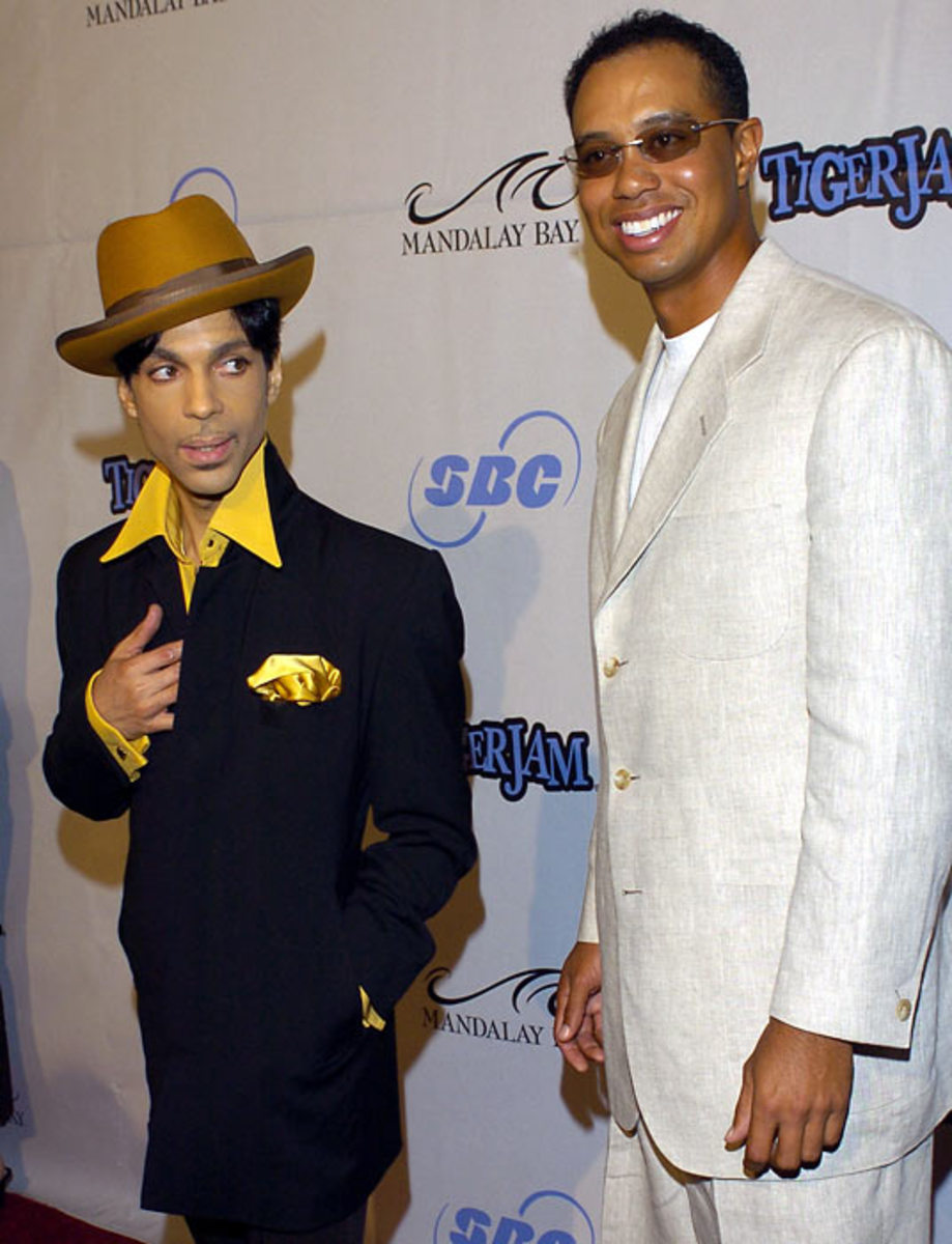 Tiger Woods and Prince
