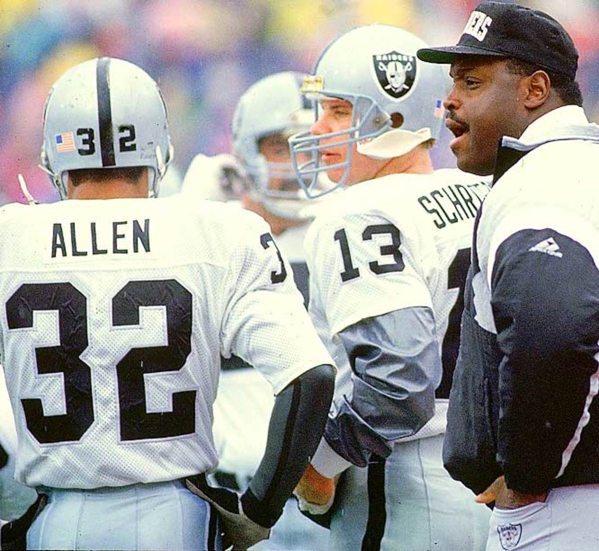 Marcus Allen and Art Shell