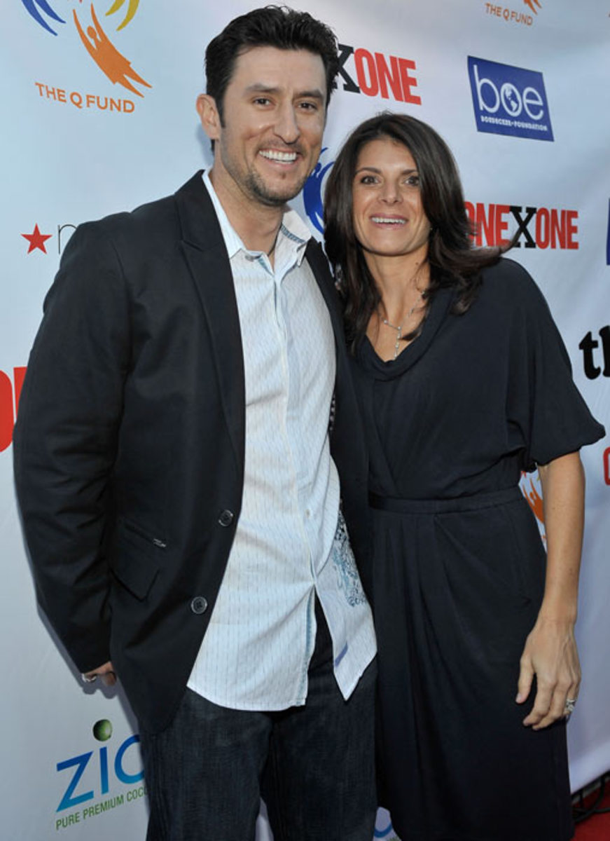 Nomar Garciaparra and Mia Hamm