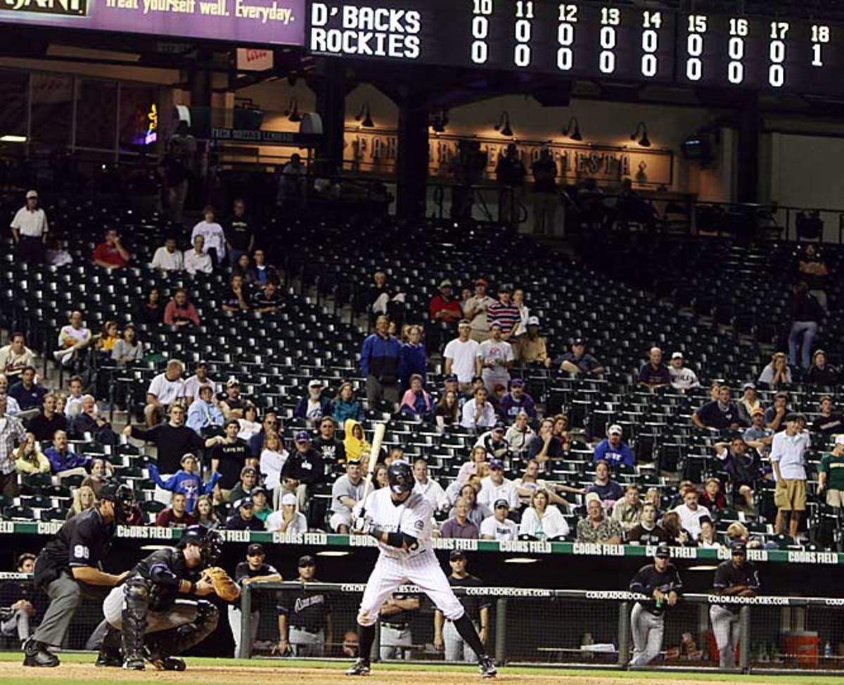 Diamondbacks vs. Rockies, Cubs vs. Astros