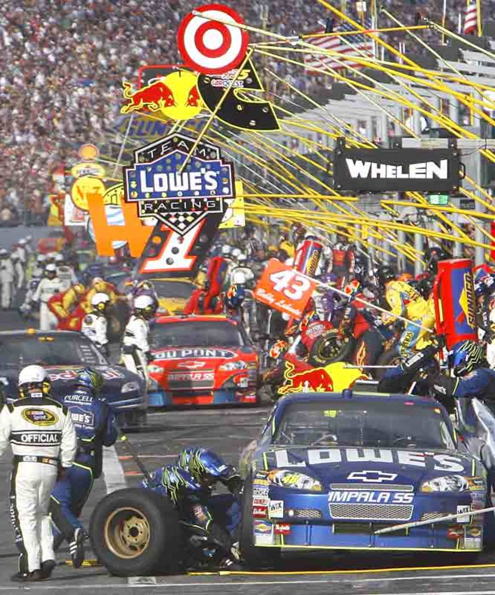 Daytona 500 Pit Row