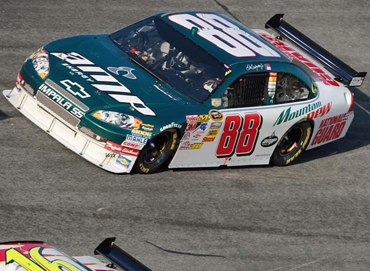 Dale Earnhardt., Jr. and his Amp'd-up Chevy