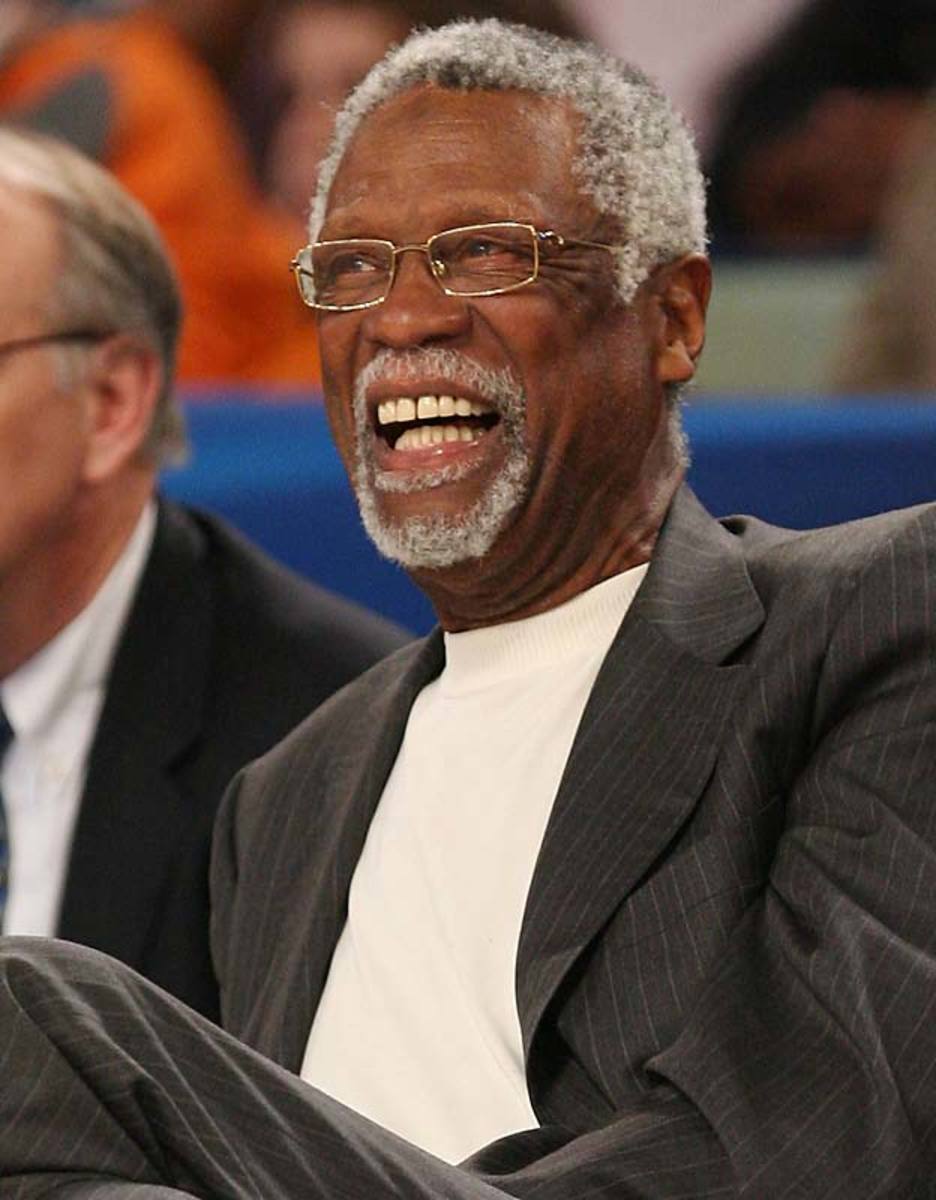 Former NBA star Bill Russell
