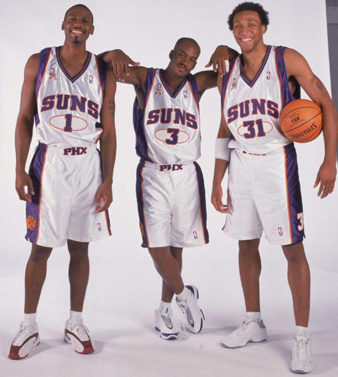 Shawn Marion, Stephon Marbury and Anfernee Hardaway