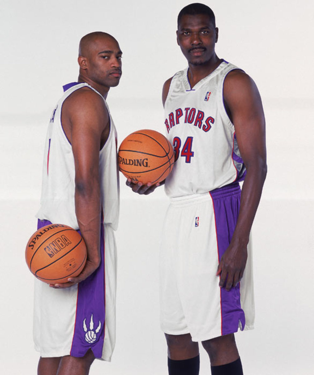 Vince Carter and Hakeem Olajuwon