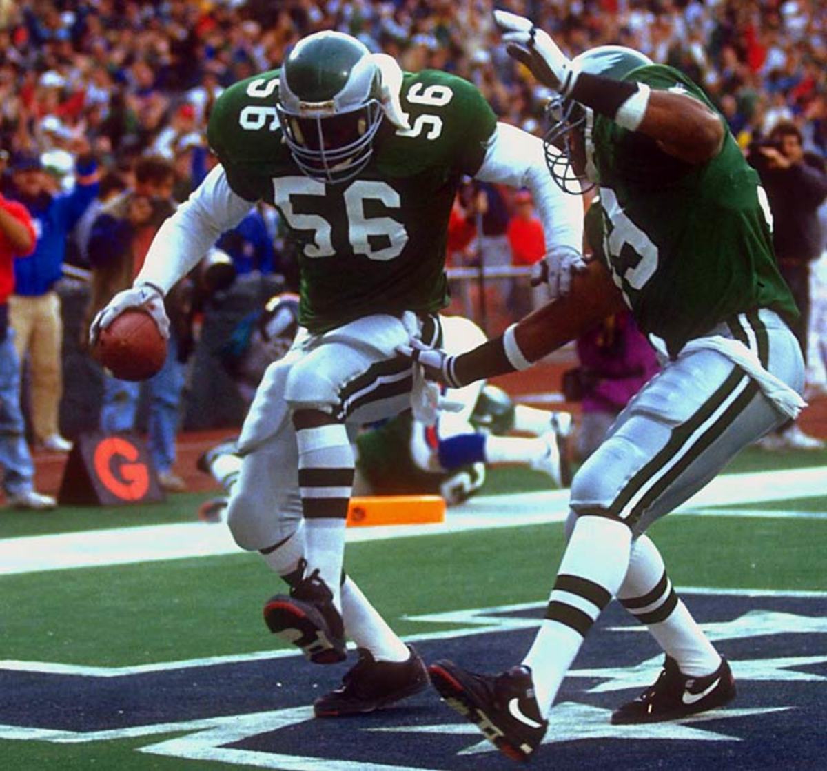 1990 Giants (10-0), lost 31-13 to Eagles