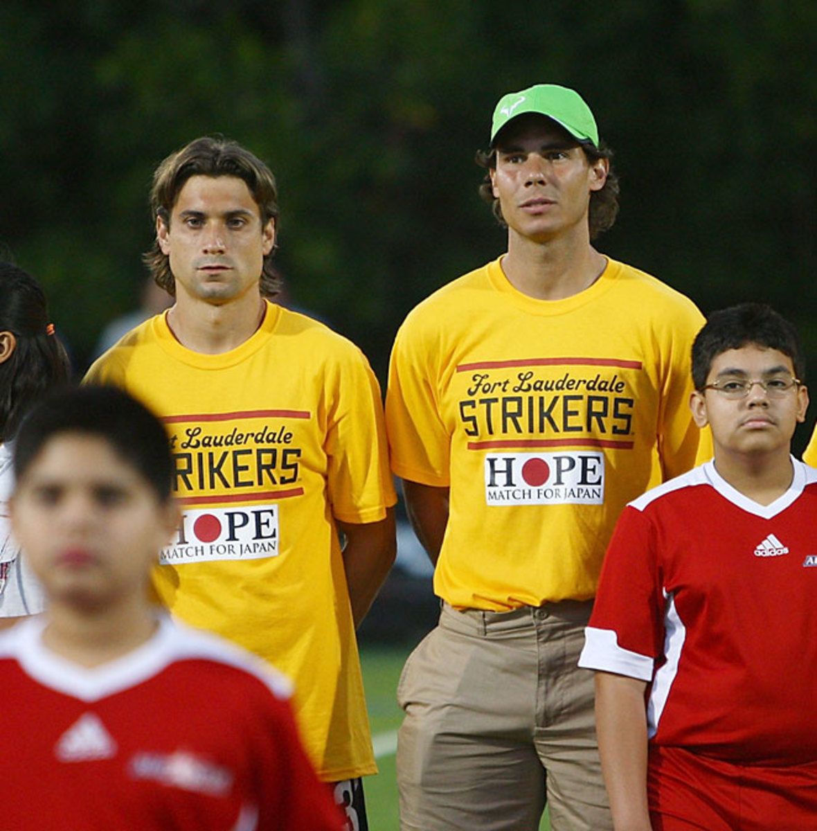 David Ferrer and Rafael Nadal