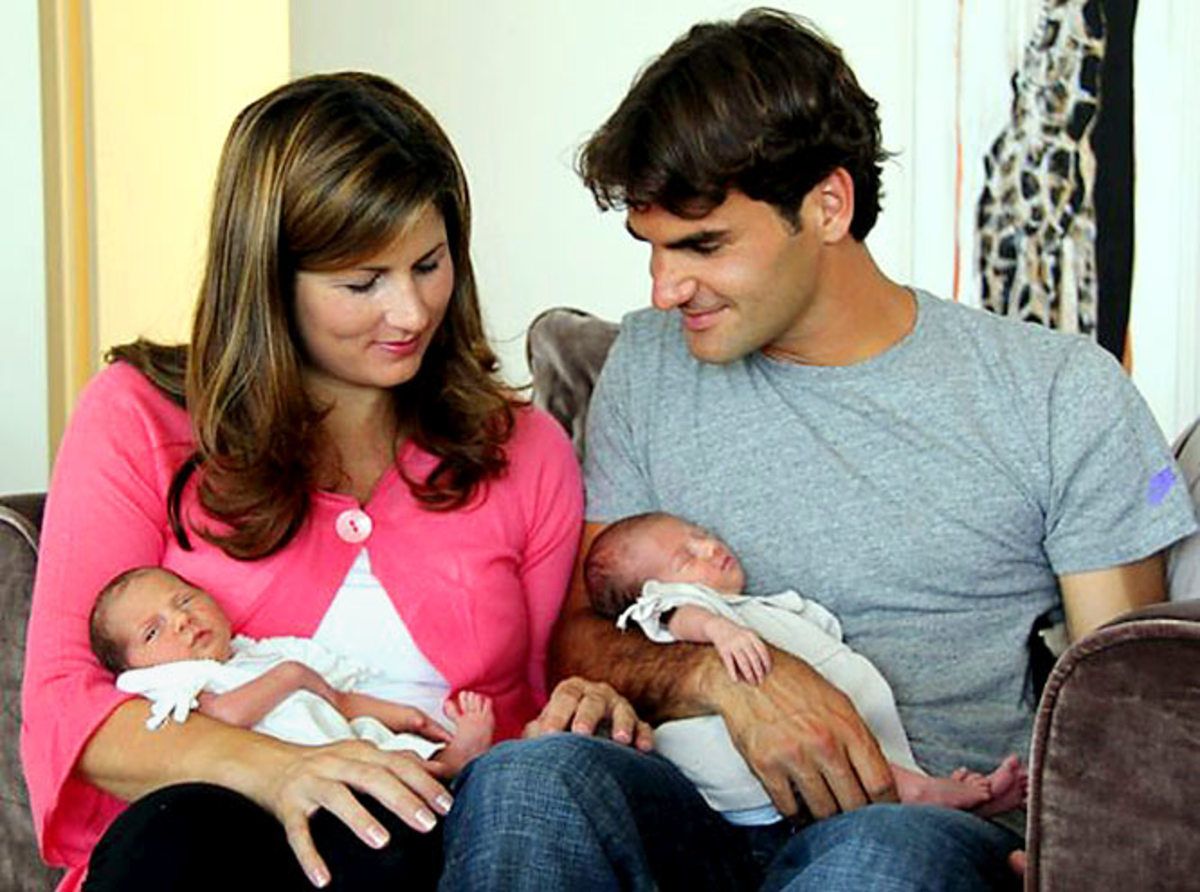 Charlene Riva and Myla Rose Federer