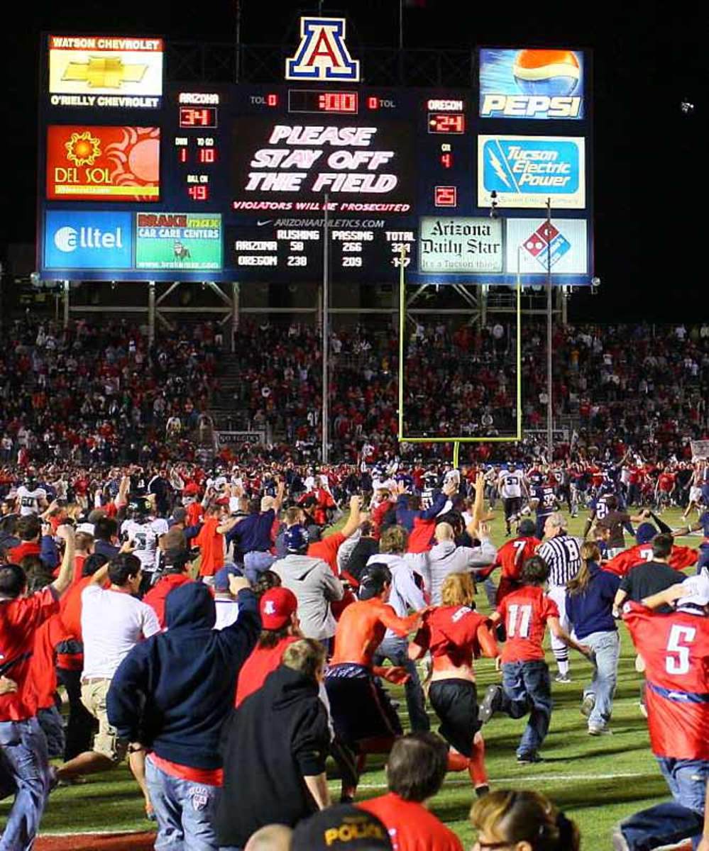 Arizona 34, No. 2 Oregon 24