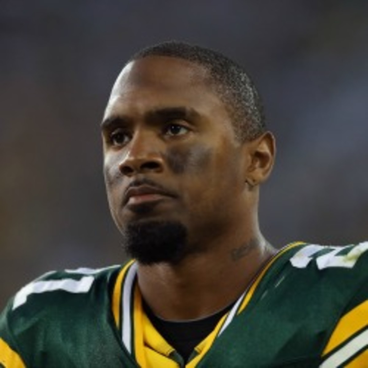 Packers safety Charles Woodson has been sidelined since breaking his collarbone on Oct. 21. (Jeff Gross/Getty Images)