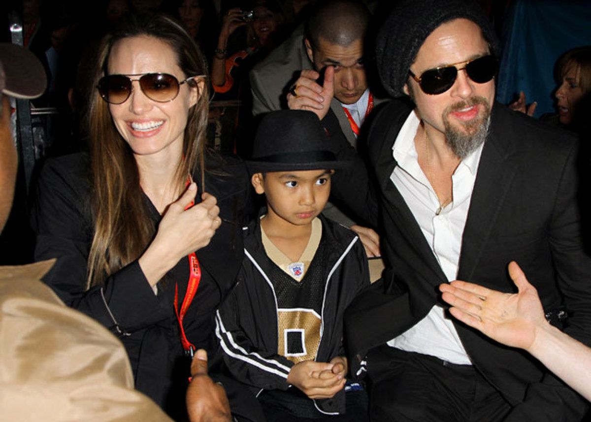 Angelina Jolie and Brad Pitt