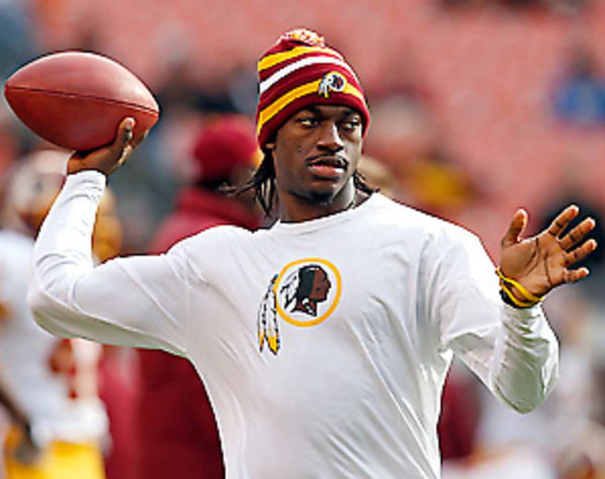 Robert Griffin is second in the league with a 104.2 rating.