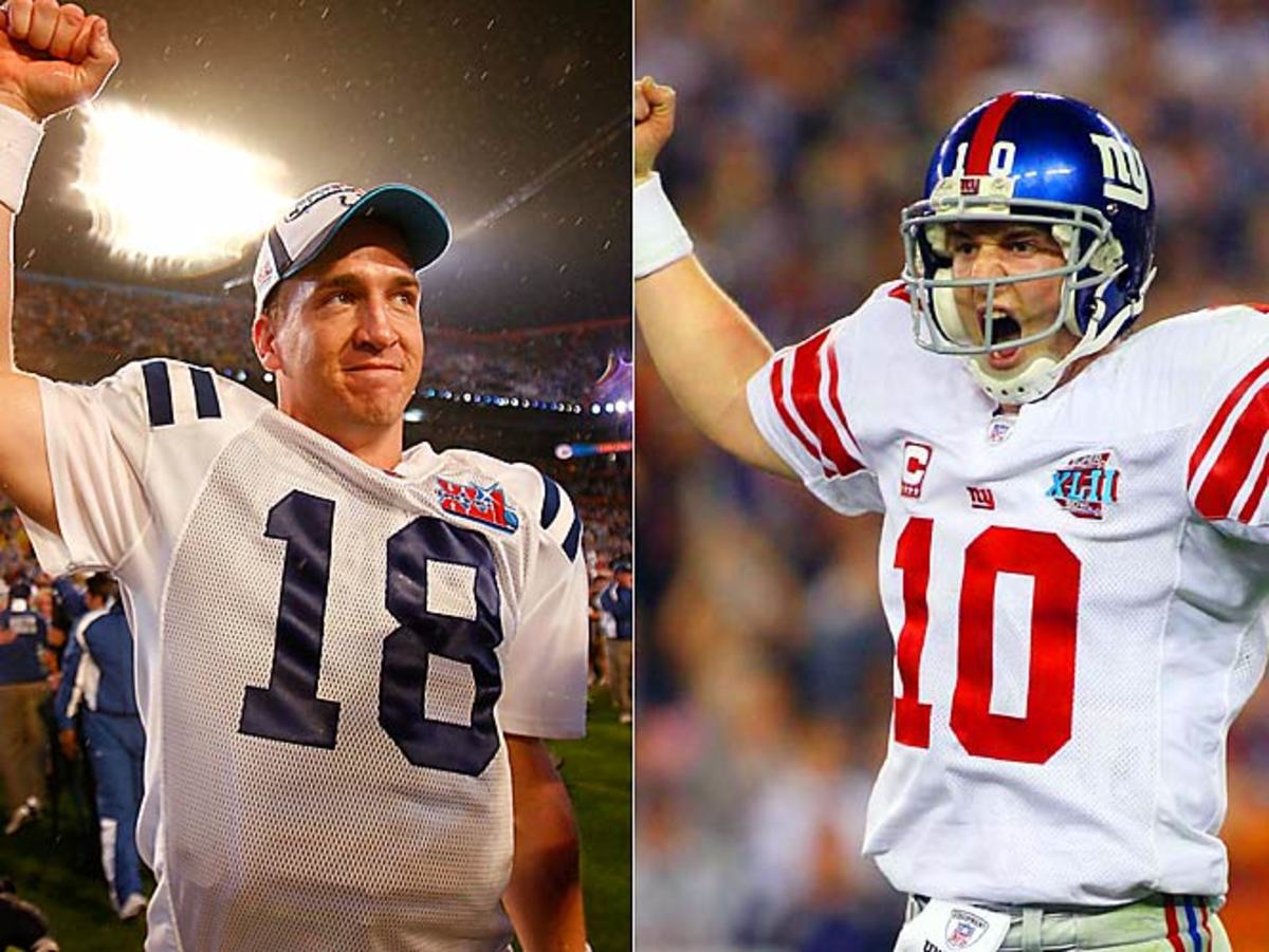 Manning brothers win back-to-back Super Bowls