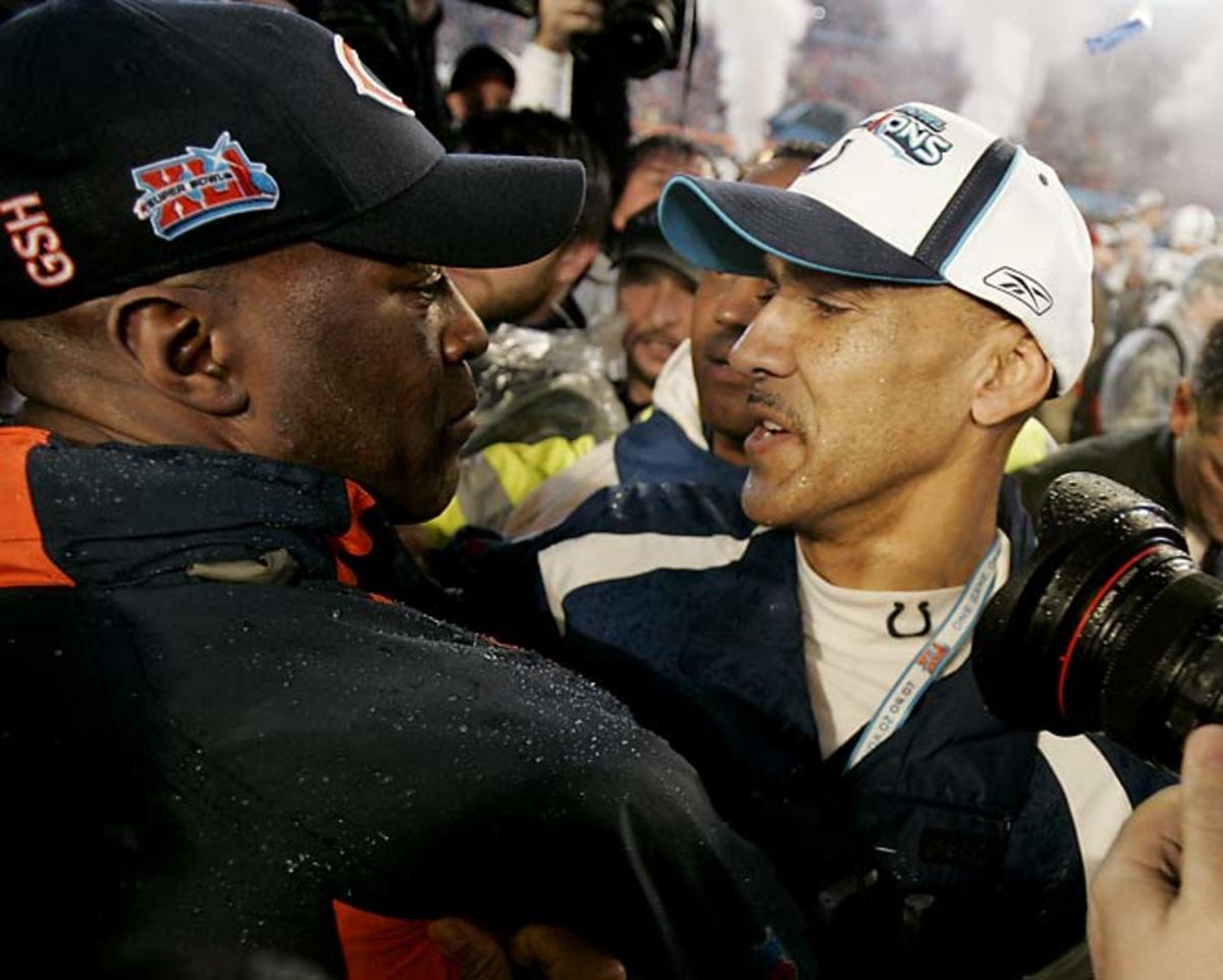 Tony Dungy and Lovie Smith make history at Super Bowl XLI