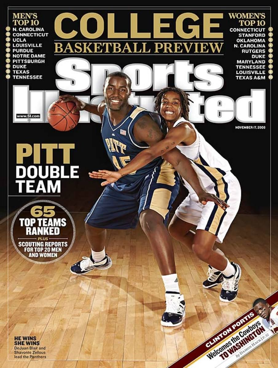 Pitt's DeJuan Blair and Shavonte Zellous