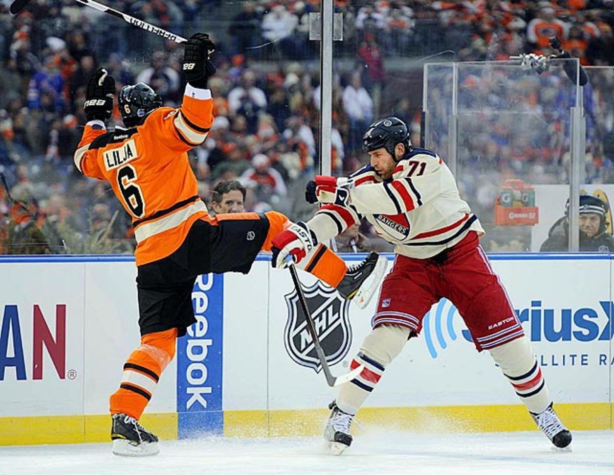 Rangers 3, Flyers 2