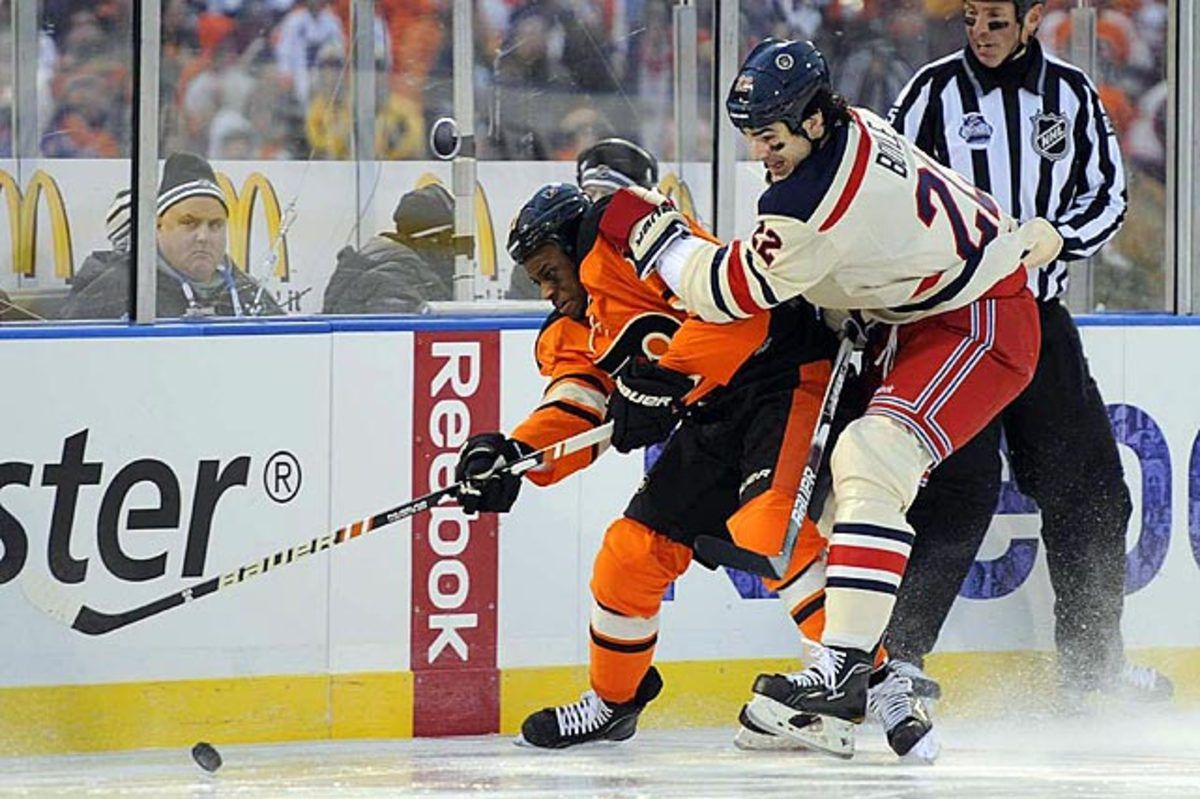Rangers 3, Flyers 2