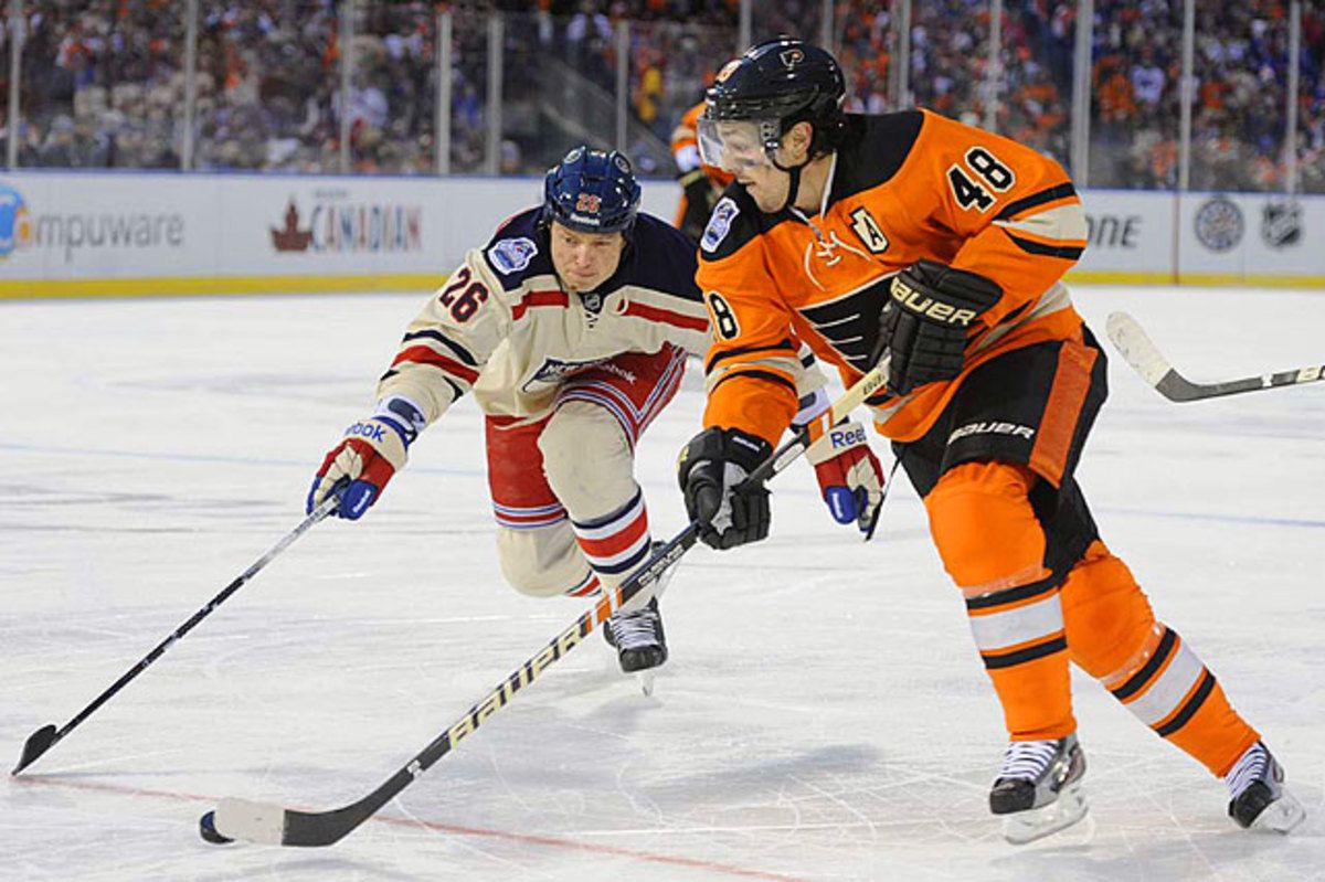 Rangers 3, Flyers 2