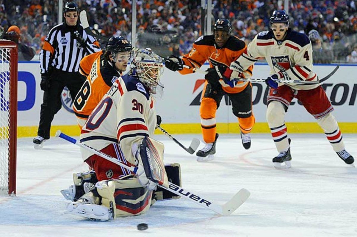 Rangers 3, Flyers 2