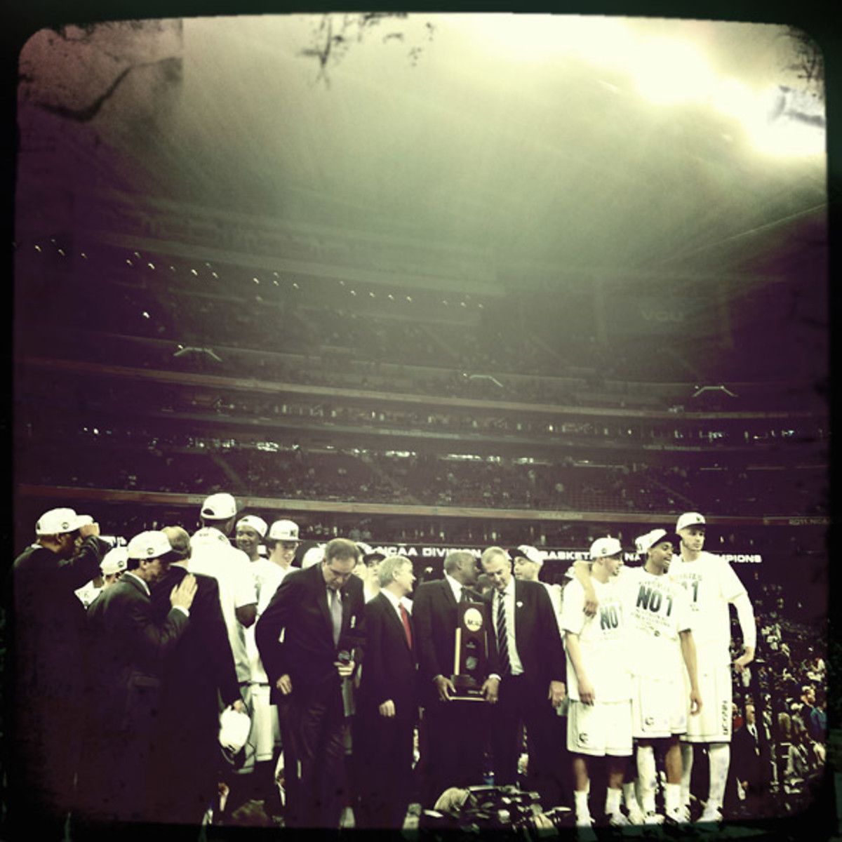 UConn Podium