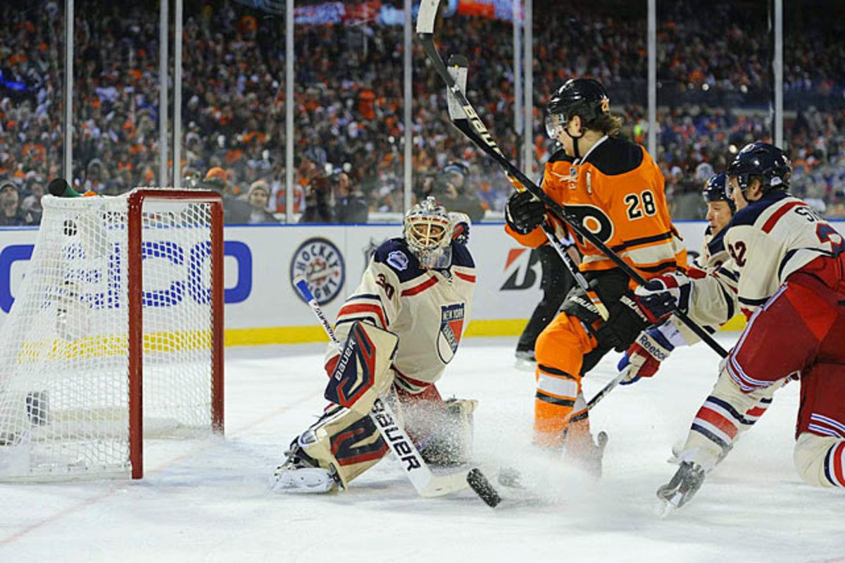 Rangers 3, Flyers 2