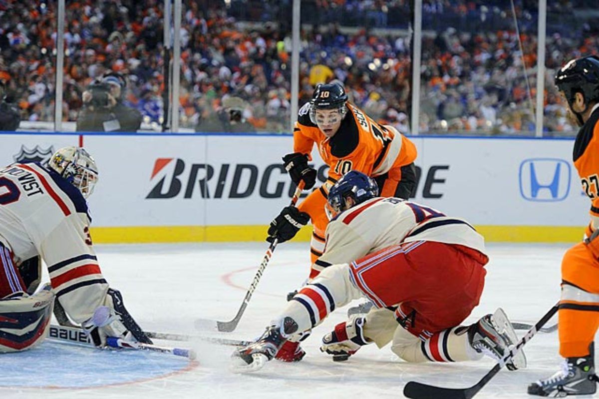 Rangers 3, Flyers 2