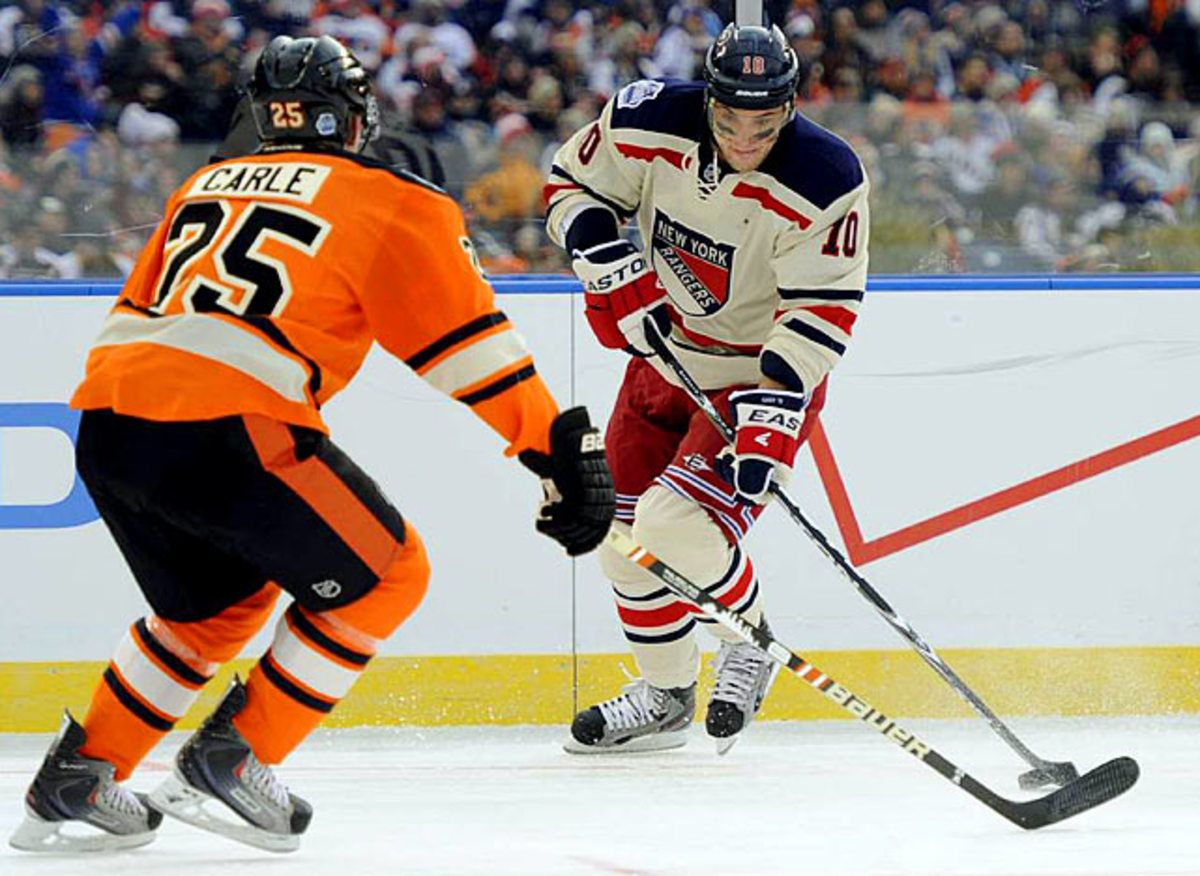 Rangers 3, Flyers 2