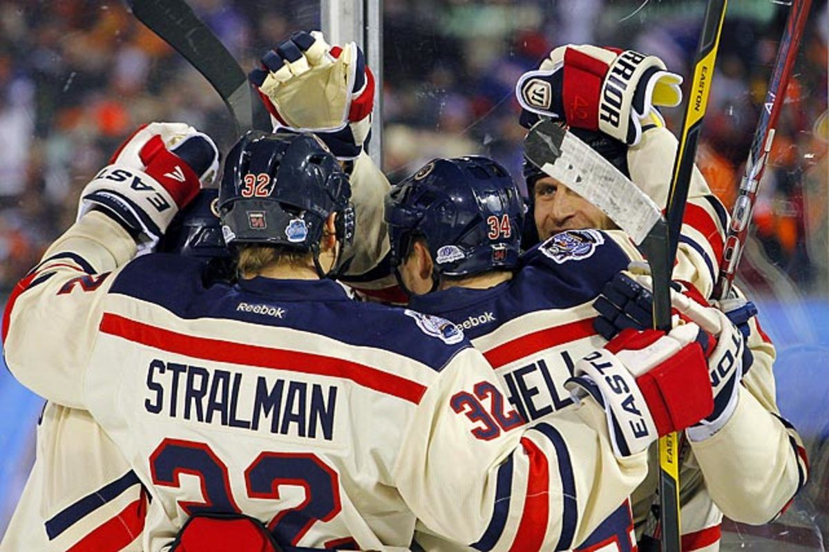 Rangers 3, Flyers 2