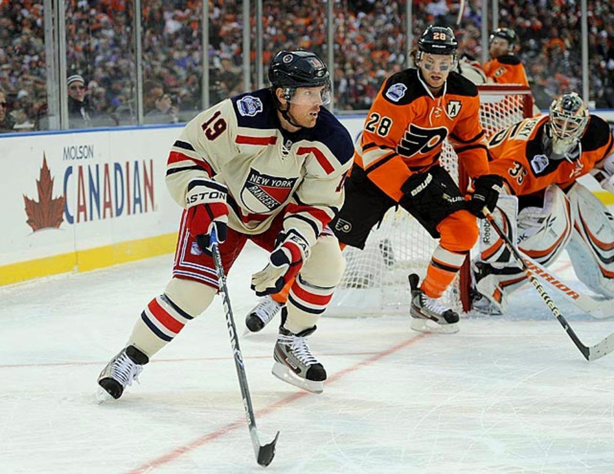 Rangers 3, Flyers 2