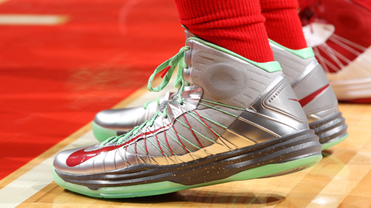 harden christmas shoes