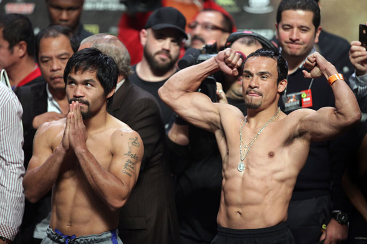 Manny Pacquiao and Juan Manuel Marquez